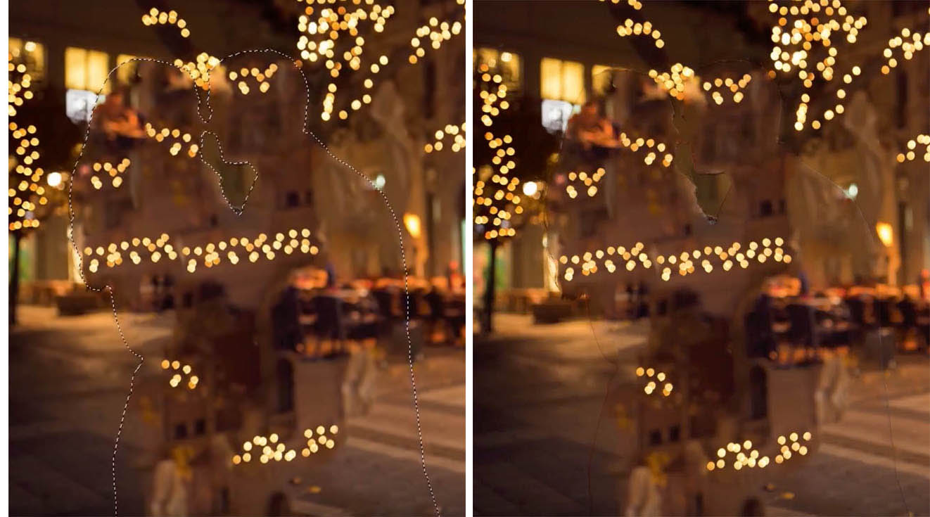 How to create Bokeh background blur to a photo in ...