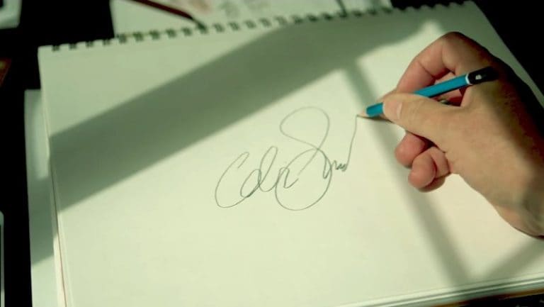 Watermark Signing Example How to turn a signature into a watermark in Photoshop tutorial ...