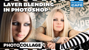Blend layers in Photoshop with Layer Masks to make photo collages