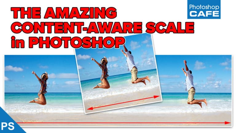 How to use Content Aware Scale in Photoshop tutorial