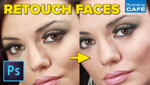 How to retouch a face in Photoshop