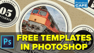 Start with a Template in Photoshop: How to find and use free Templates in Photoshop