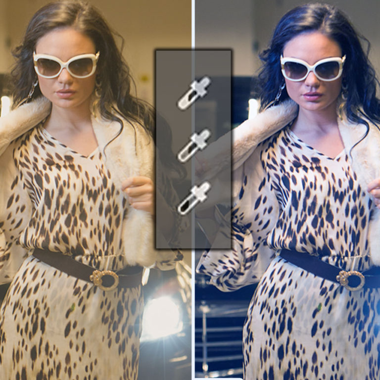 Set color and tone in Photoshop in 3 clicks with eyedroppers (Easy Advanced color correction)