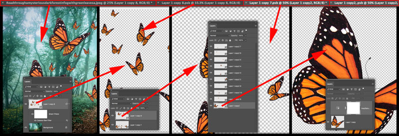 Hierarchy of Smart Objects in Photoshop