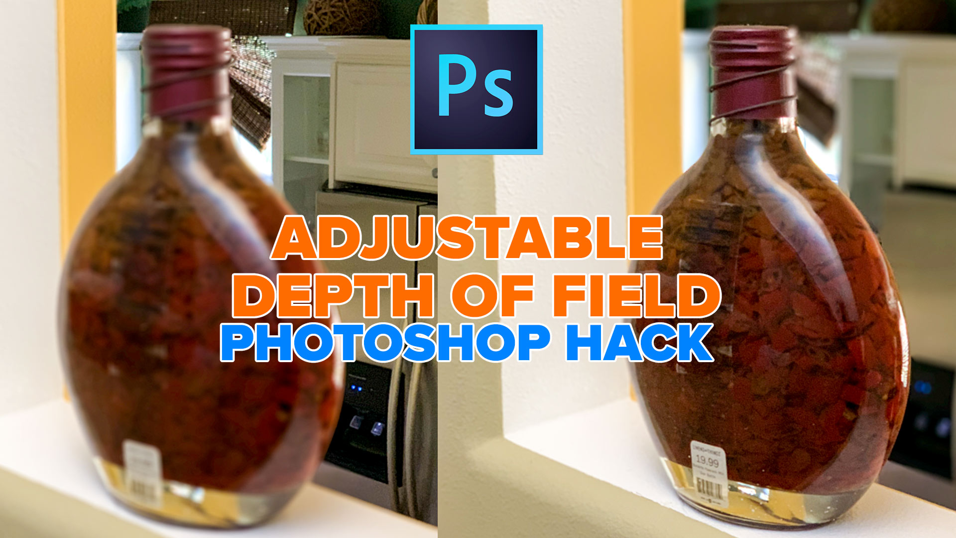 Refocus your photo in Photoshop, adjustable depth of field