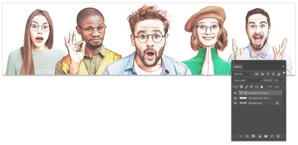 Turn photo into Comic Book Effect in Photoshop Tutorial Cartoon in ...