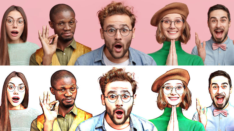 Turn photo into Comic Book Effect in Photoshop Tutorial Cartoon in Photoshop