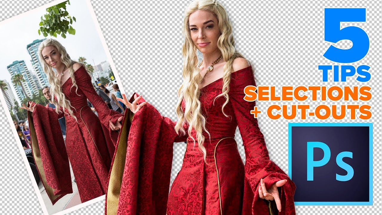 5 hidden tips for cutting out and selecting photos in Photoshop