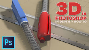 How to use 3D in Photoshop, Ultimate Tutorial