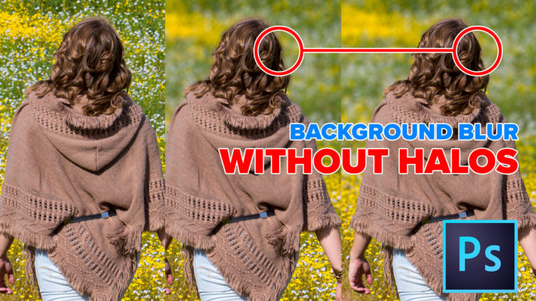 How to blur the background of a photo without fuzzy edges