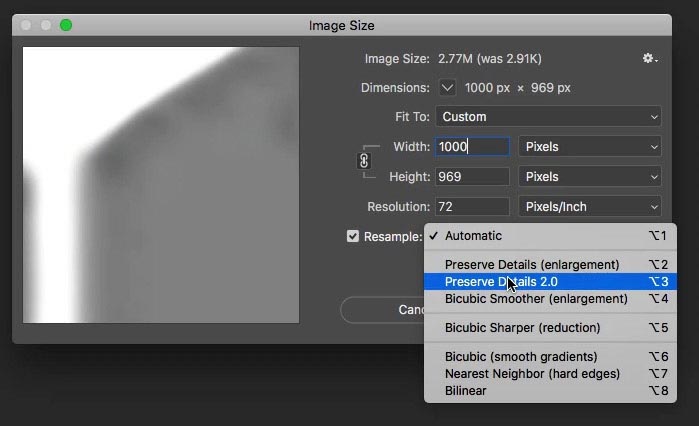 what size jpg to make sharp image icon for mac