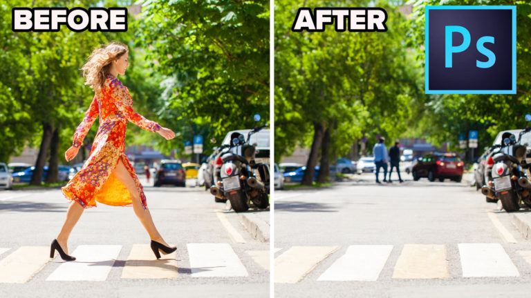 How to remove a person from a photo in Photoshop without ai (Complex Background)
