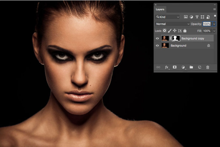 How to add a rim light to a photo in