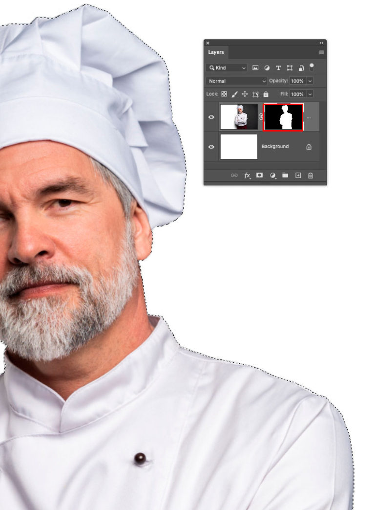 3 easy ways to remove edge fringes in Halo removal on cutout