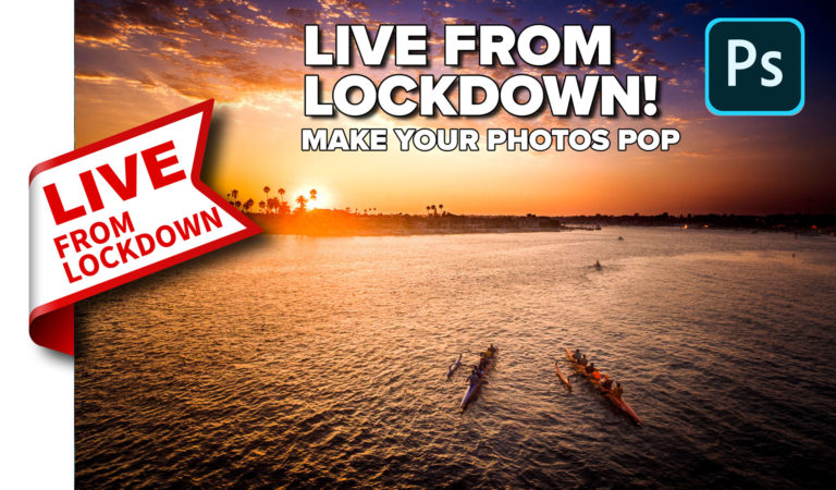 LIVE #9: How to make your photos pop + change in Photoshop
