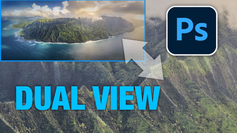 photoshop view 2 windows at same time