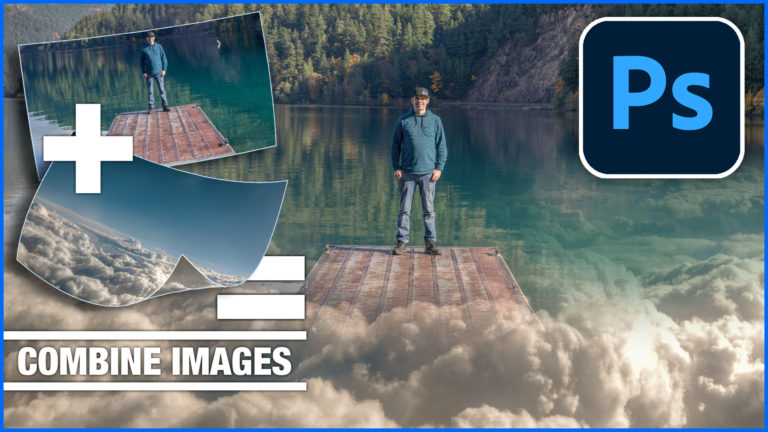 How to combine images and blend them together in Photoshop