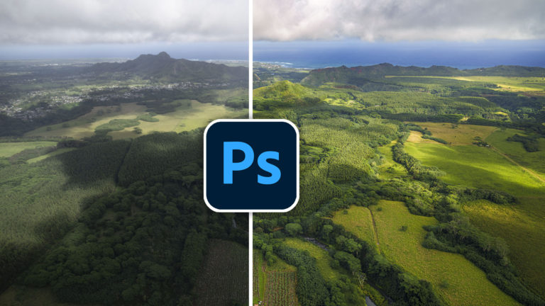 How to make Landscape photos look better, in depth Photoshop photo editing tutorial