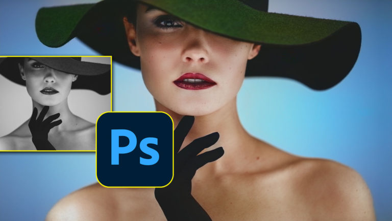 Automatically Colorize Black & white photos in Photoshop tutorial. Make Photoshop use different colors.