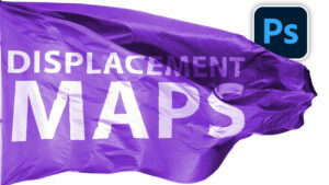 Best way to make displacement maps in Photoshop, wrap anything around any surface