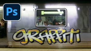 How to make re-usable graffiti in Photoshop tutorial