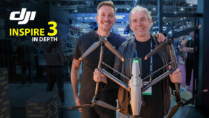 DJI Inspire 3 Drone, Hands on at NAB