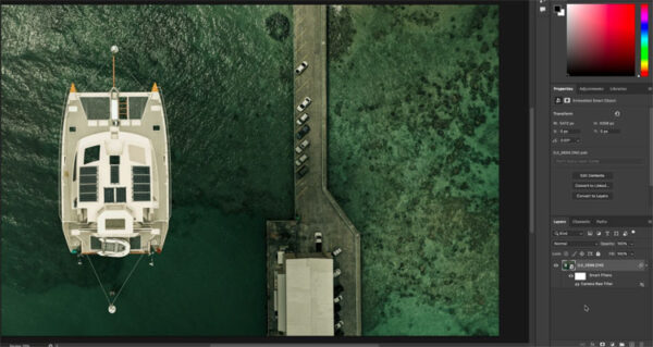 Access Lightroom Adjustments inside Photoshop. Opens Smart Objects as ...