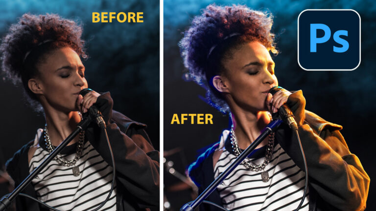 How to Light photos with Clipping Masks in Photoshop