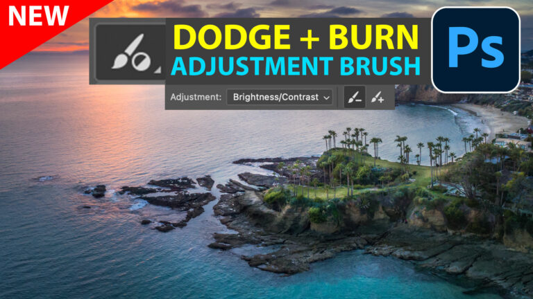 Dodge and Burn Photos in Photoshop with the Adjustment Brush