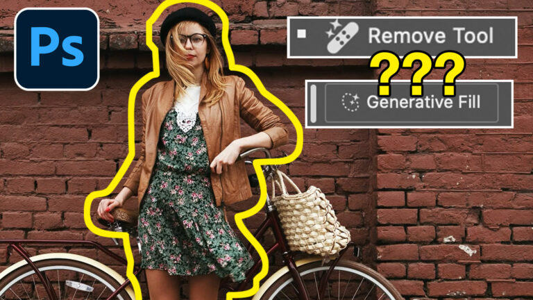 How to get much better results from Generative Fill and remove tool in Photoshop