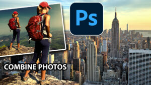 How to combine photos in Photoshop for beginners