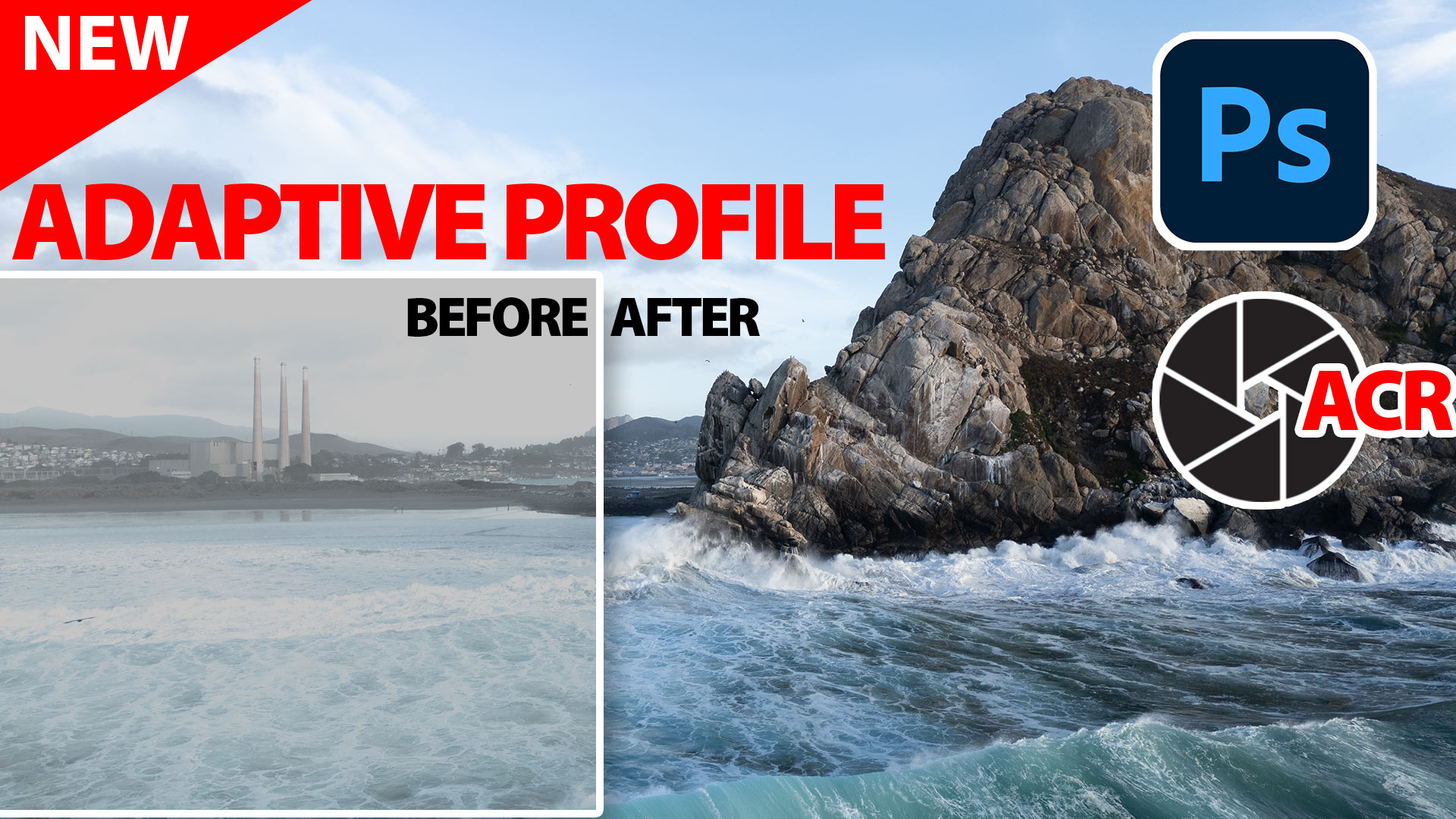 Adaptive Profiles in Adobe Camera RAW – perfect starting place for photos