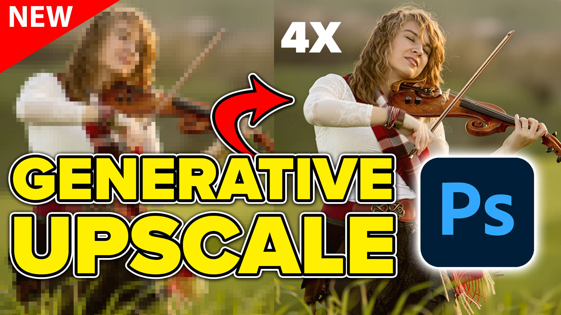 Generative Upscale in Photoshop, how does it compare?