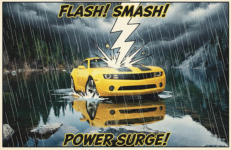 a photo is converted to look like a printed comic book complete with text in nano banana and Photoshop