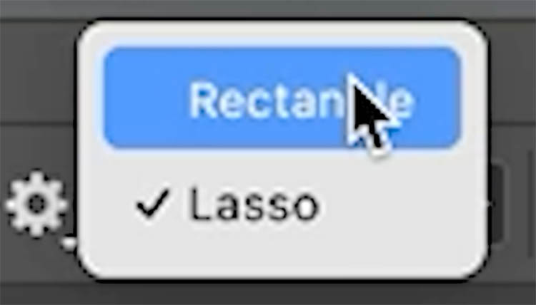 Object selection tool options in Photoshop