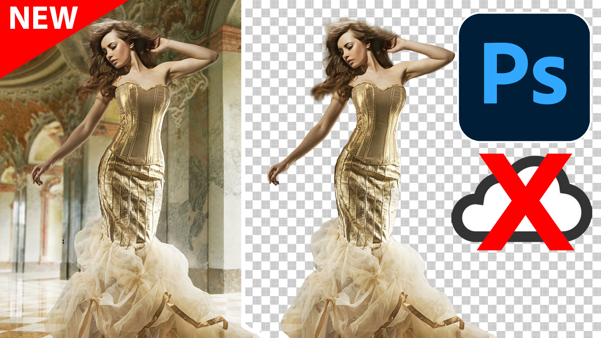 On-device Select subject in Photoshop, improved ai selections without the cloud