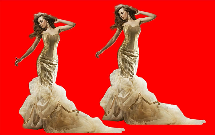 the difference between on device and on cloud for select subject in photoshop