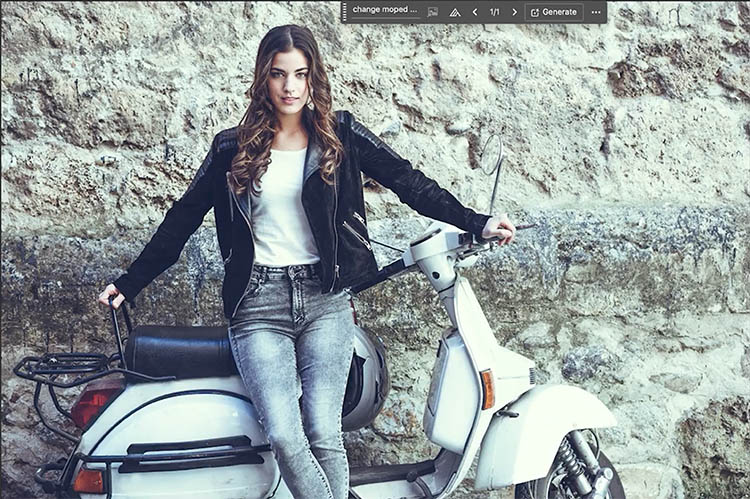 test image to compare motorcycle generation
