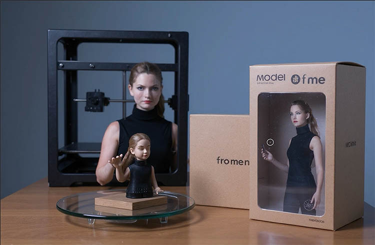 making a scale model out of a person in photoshop with flux