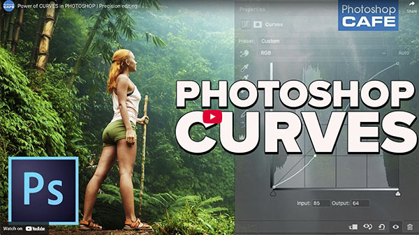 how to use curves in Photoshop