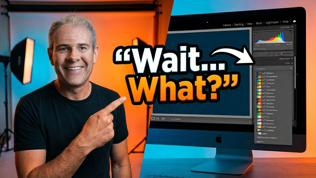 how to use LUTs in Lightroom