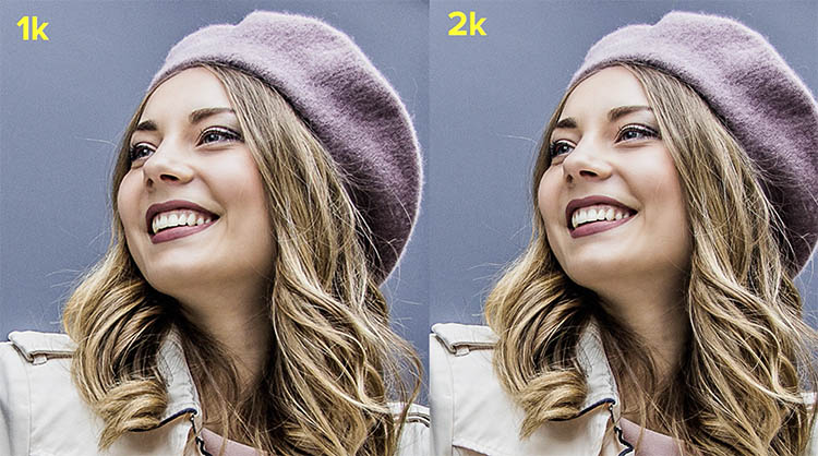 comparing resolution