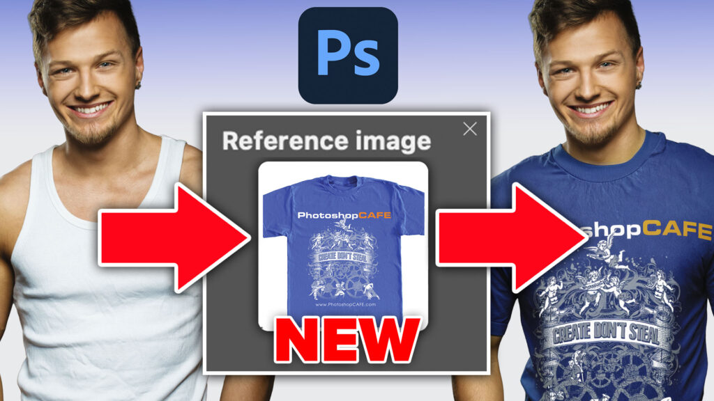 how to use reference images in Photoshop