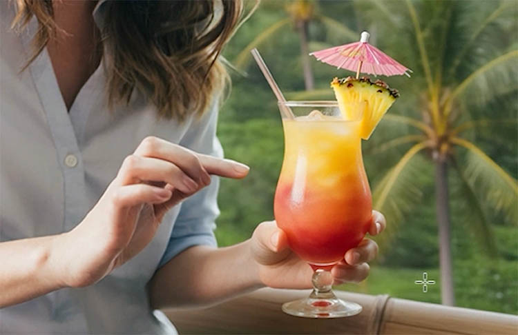 change iPad to a tiki drink, result