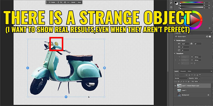 not always perfect, showing flaws in the photo