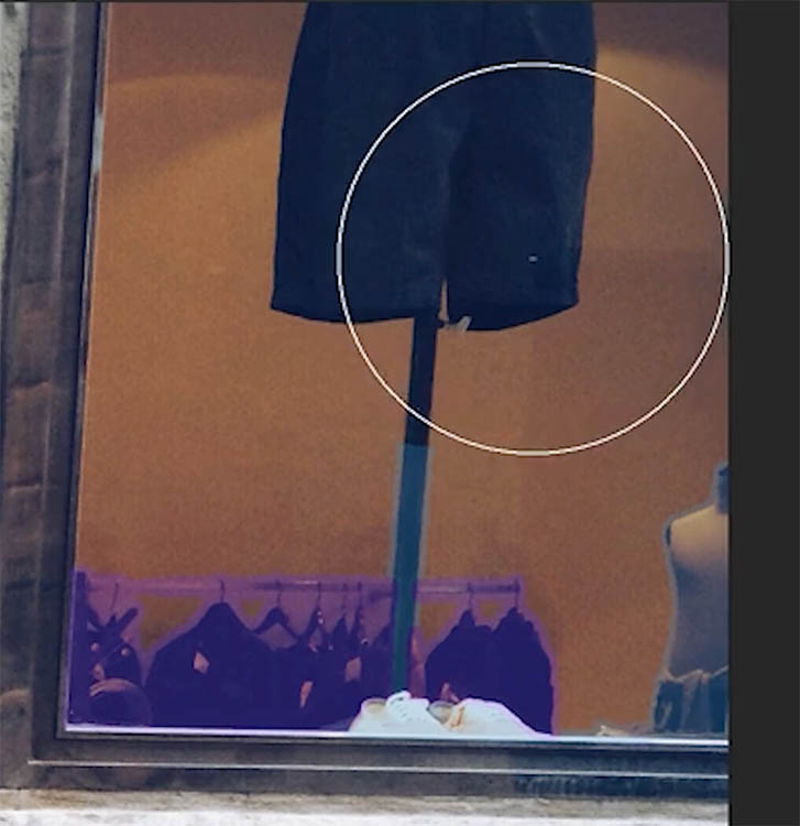 remove object from the selection