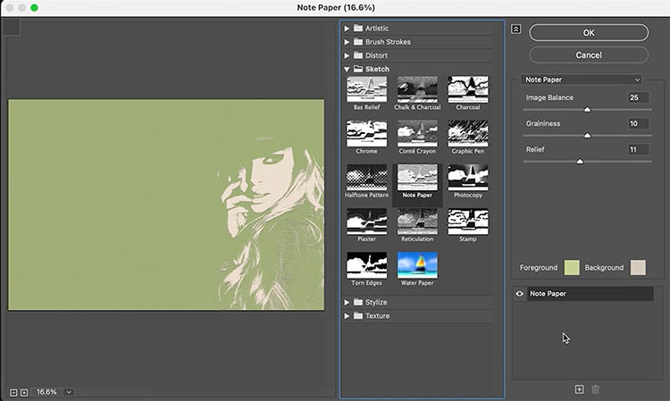 change the color of the filter effects