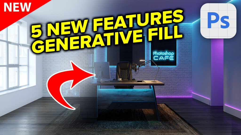 5 new generative fill features in Photoshop