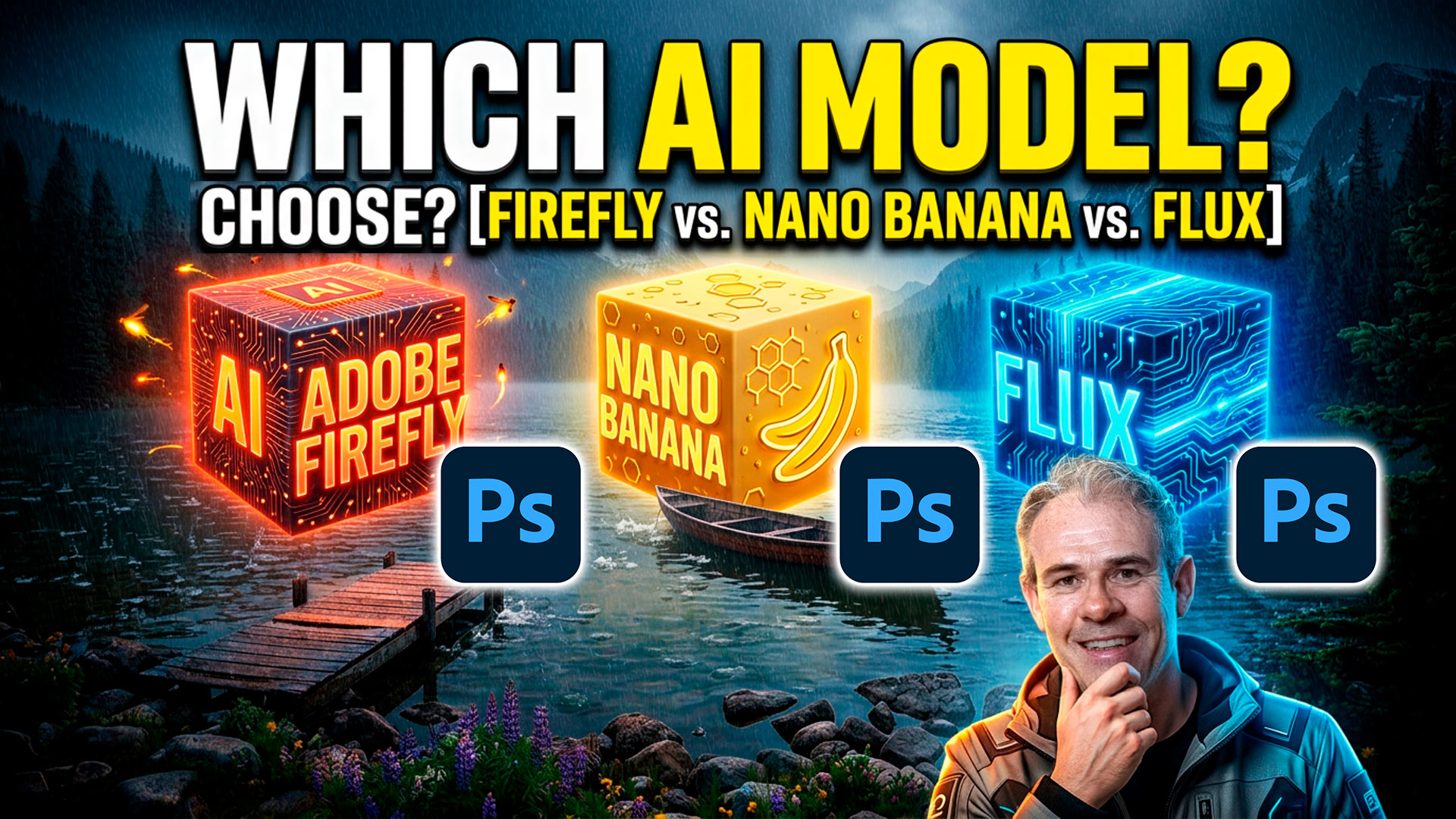 How to choose the best Generative ai Model in Photoshop
