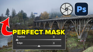How to Perfect AI Mask Edges in Camera Raw in Photoshop